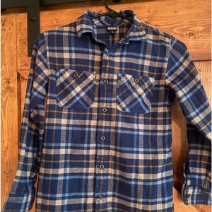 Perfect condition kids Patagonia flannel